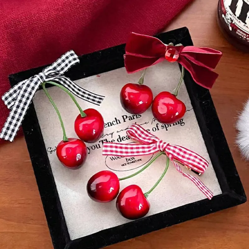Cherry Bombshell Hair Clip made by Pinky Paradise
