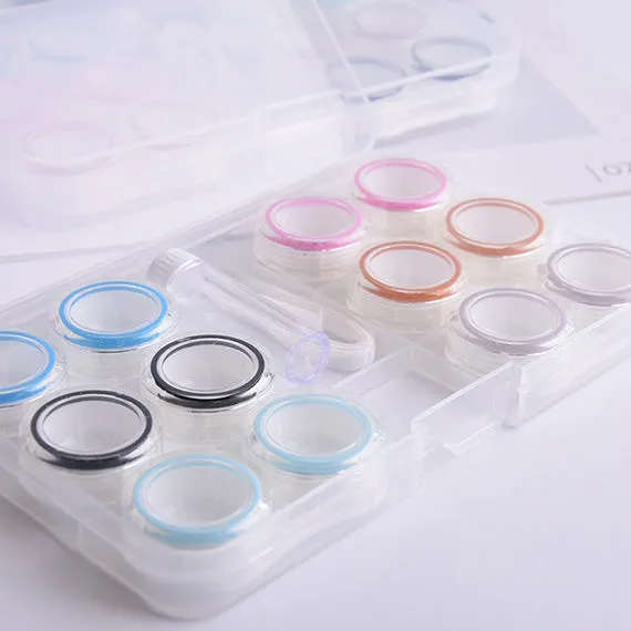 6-in-1 Clear Contact Lens Organizer Storage Case sold by Pinky Paradise product image thumbnail 3