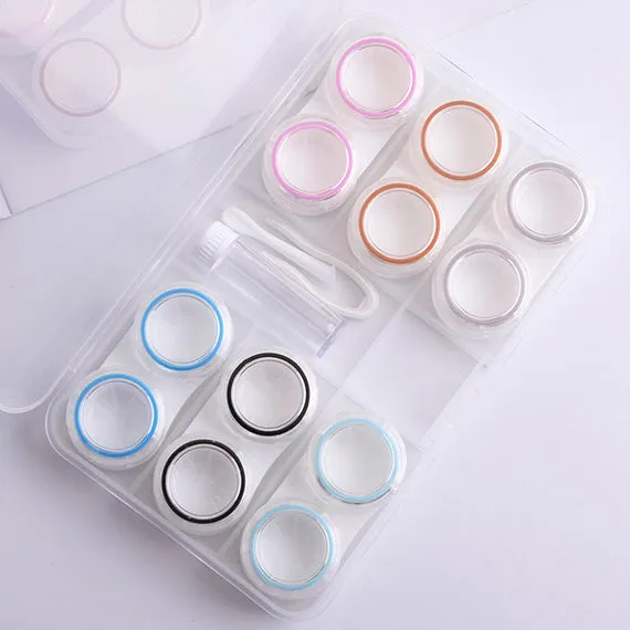 6-in-1 Clear Contact Lens Organizer Storage Case sold by Pinky Paradise product image thumbnail 2