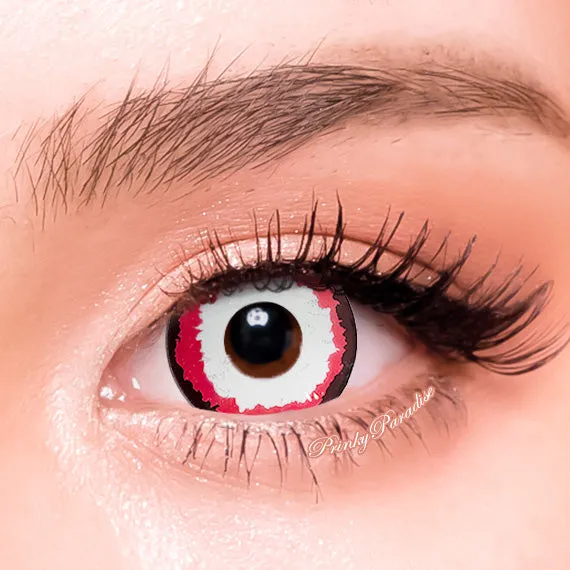 Princess Pinky Eerie Red Mini Sclera sold by Pinky Paradise