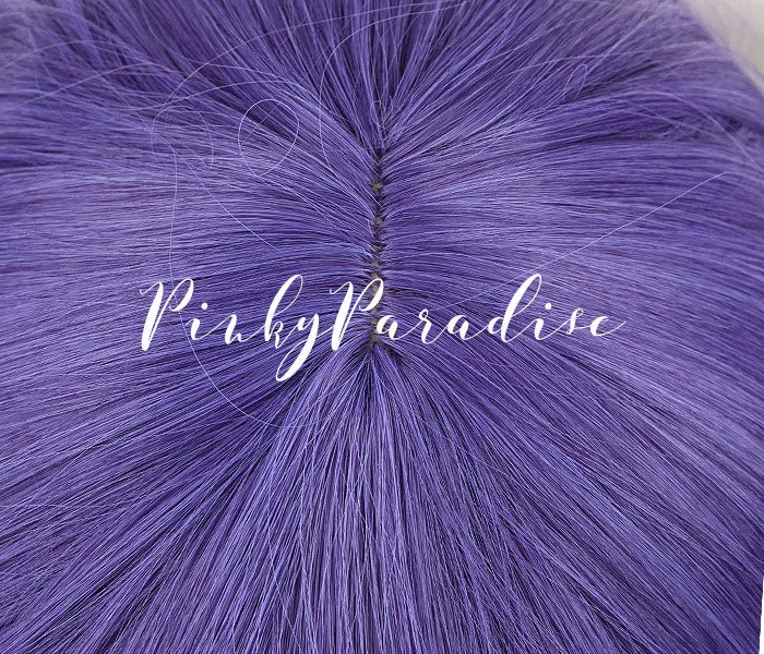 Indigo Violet Long Curly 70cm sold by Pinky Paradise product image thumbnail 4