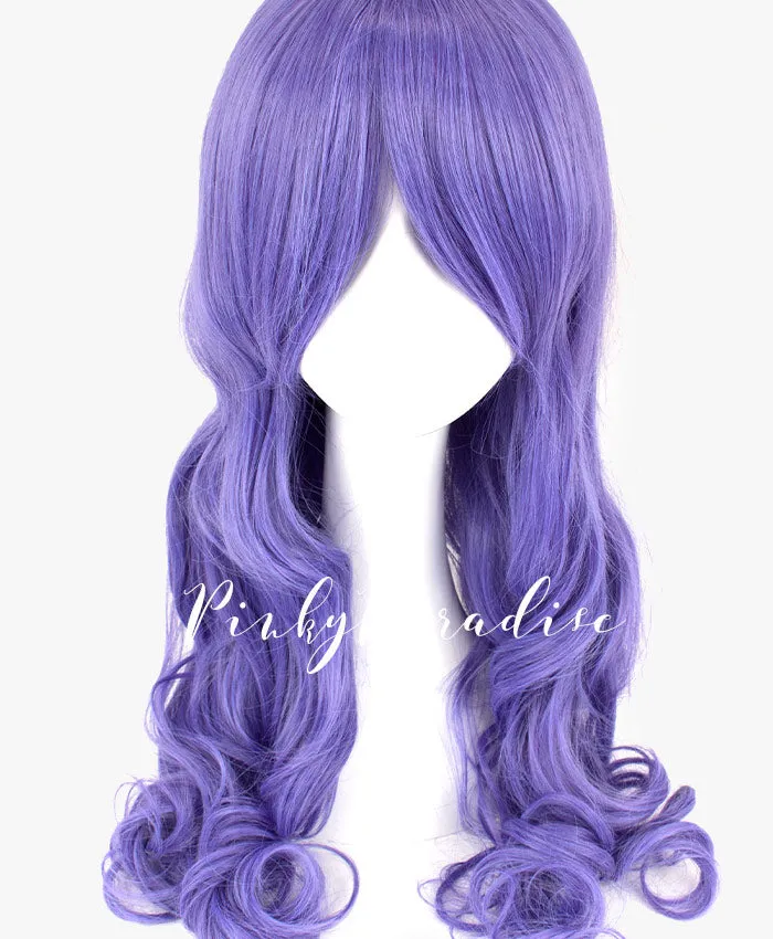 Indigo Violet Long Curly 70cm sold by Pinky Paradise product image thumbnail 2