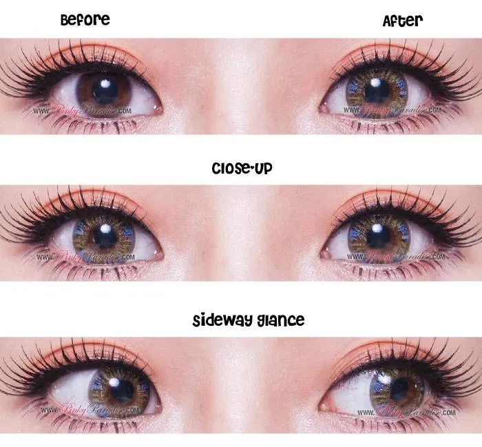 Vassen Rainbow Eyes Light Greenish sold by Pinky Paradise product image thumbnail 3