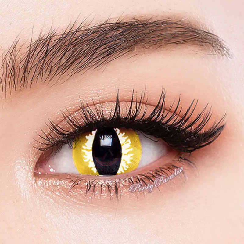 EOS Cosplay Angry Cat Eye Yellow F 54 sold by Pinky Paradise
