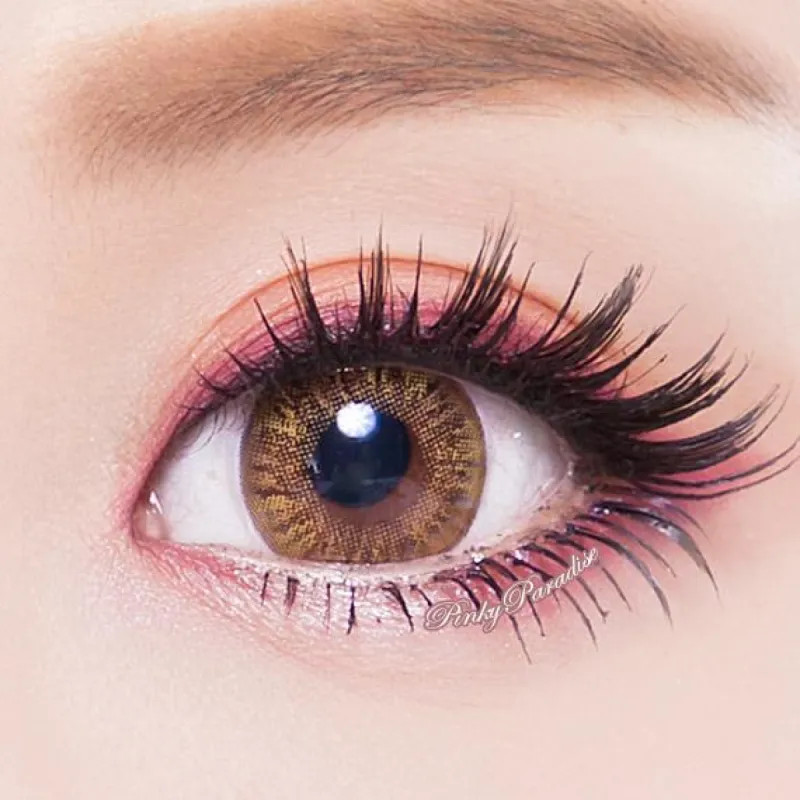 Vassen Rainbow Eyes Brownish Hazel sold by Pinky Paradise