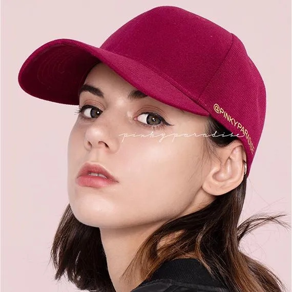 Personalized Custom Baseball Caps Red sold by Pinky Paradise product image thumbnail 3