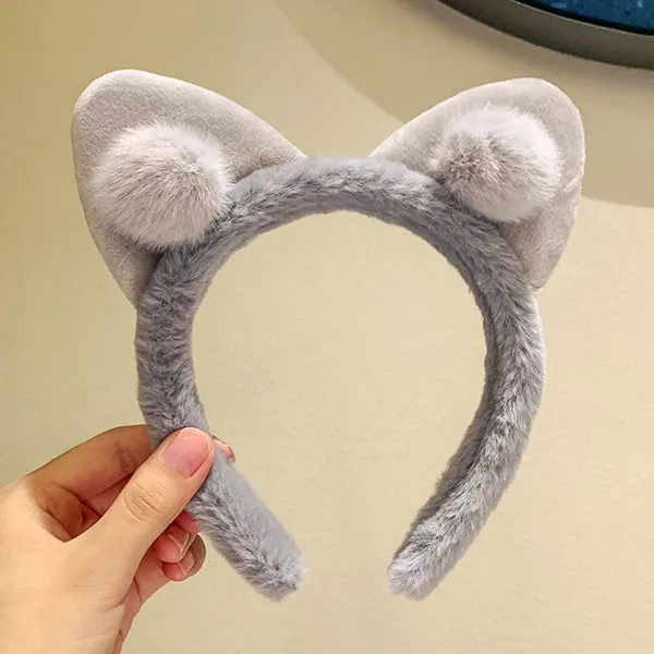 Anime Cute Fluffy Cat Ear Headband sold by Pinky Paradise product image thumbnail 3