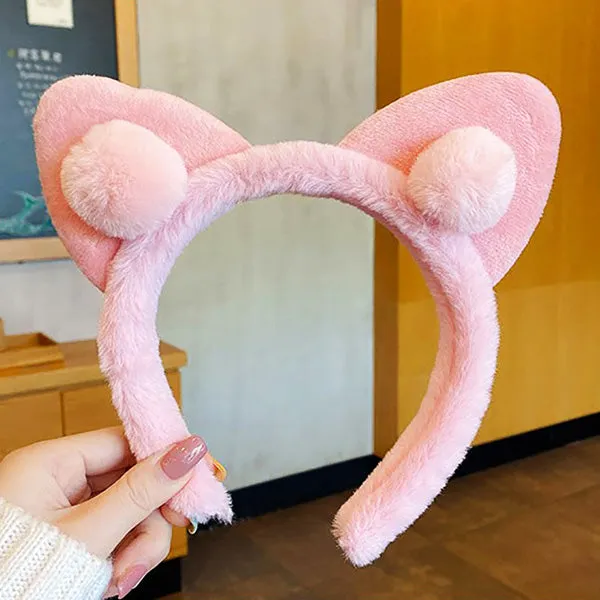 Anime Cute Fluffy Cat Ear Headband sold by Pinky Paradise product image thumbnail 4