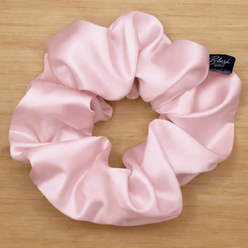 Blush Classic Silk Scrunchie - 100% Mulberry Silk - Blush Silks Canada made by Blush Silks