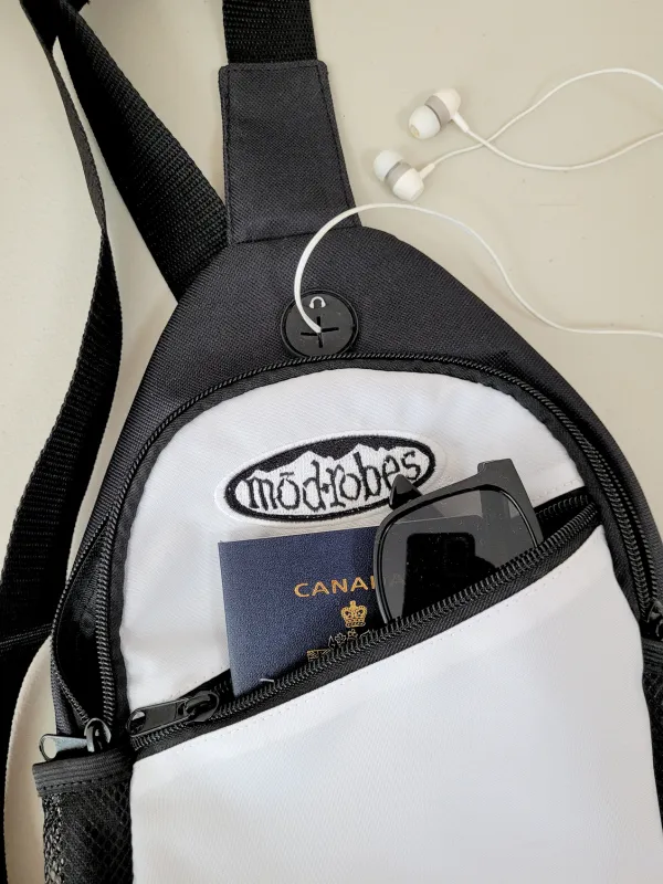 Beige Sling Bag made by Modrobes