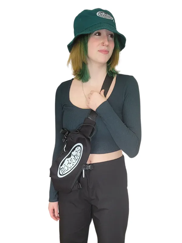 Black Sling Bag made by Modrobes