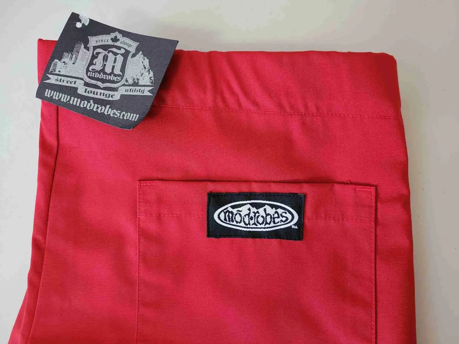 Adult Retro Red Original Lounge Pants sold by Modrobes product image thumbnail 5
