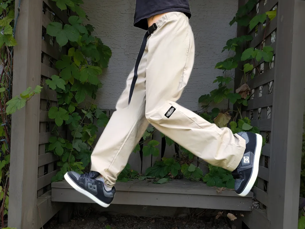 Adult Beige Original Lounge Pants made by Modrobes