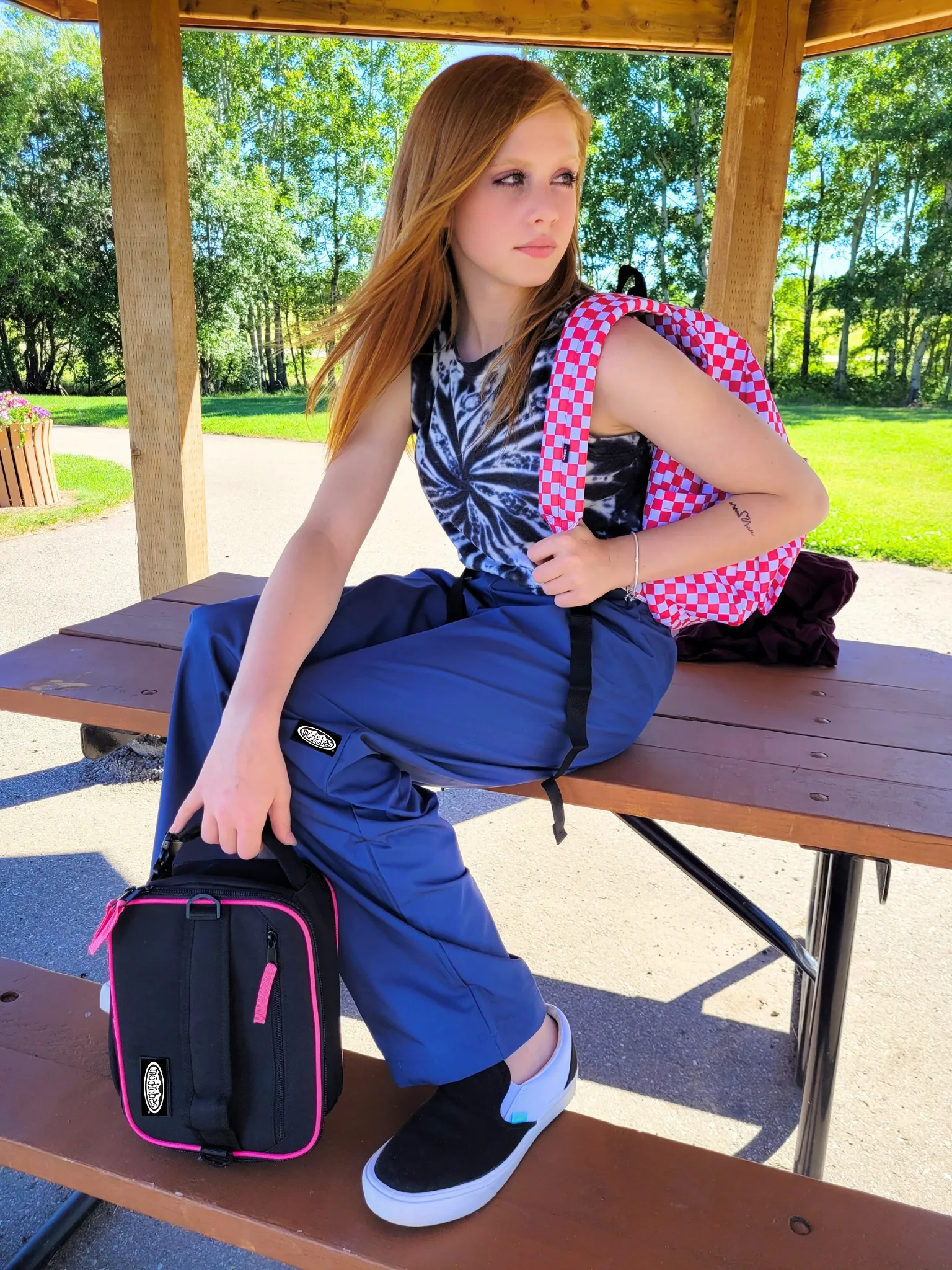 Adult Storm Blue Original Lounge Pants sold by Modrobes
