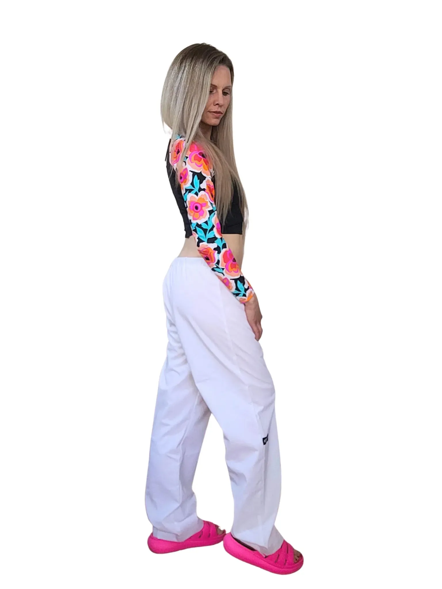 Adult White Original Lounge Pants sold by Modrobes product image thumbnail 4