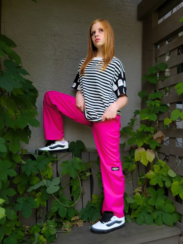 Adult Fuchsia Pink Original Lounge Pants made by Modrobes