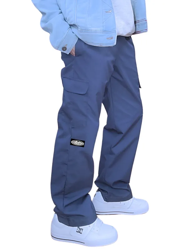 Adult Storm Blue Cargo Pants made by Modrobes