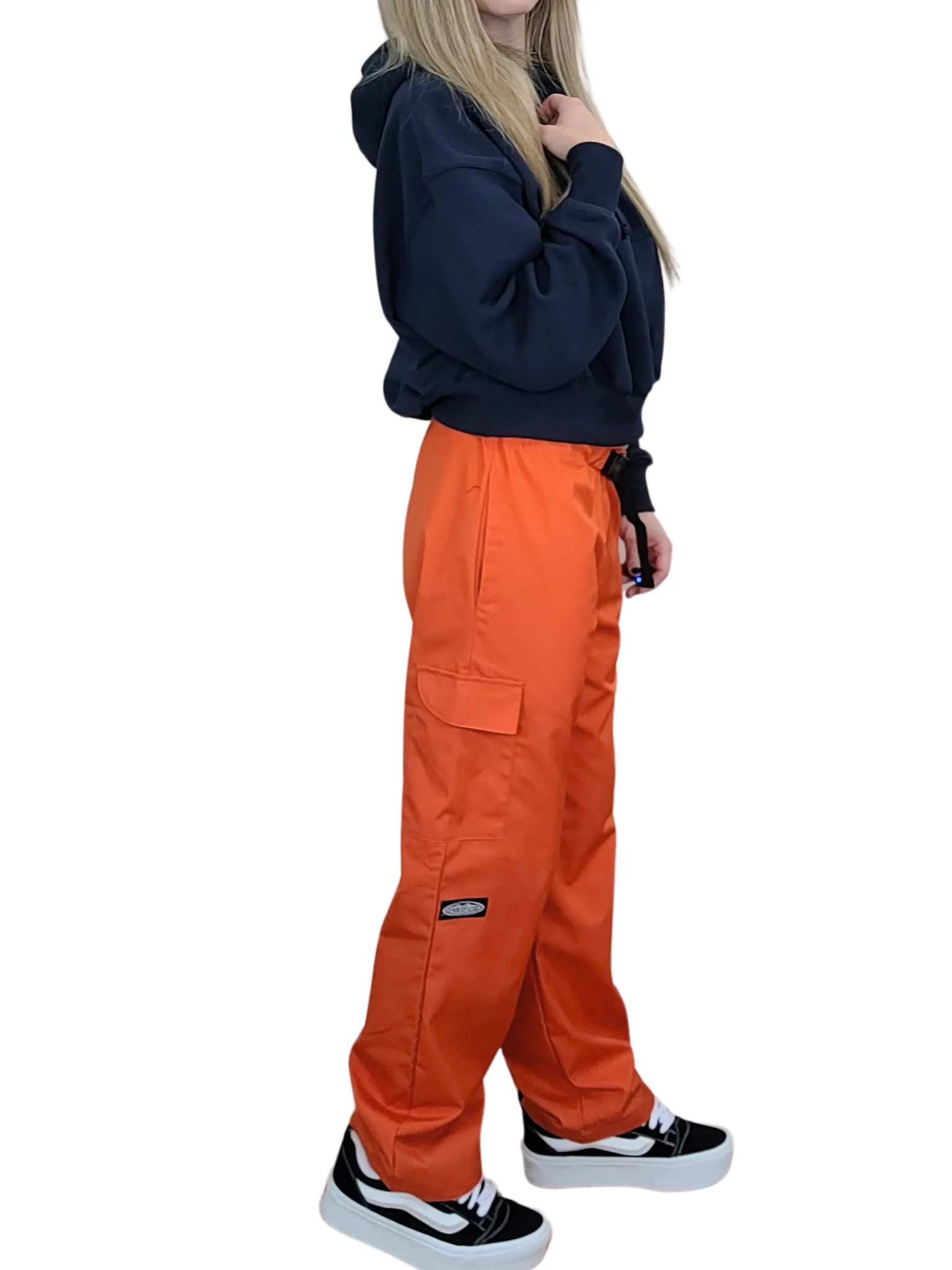 Adult Orange Cargo Pants sold by Modrobes product image thumbnail 4