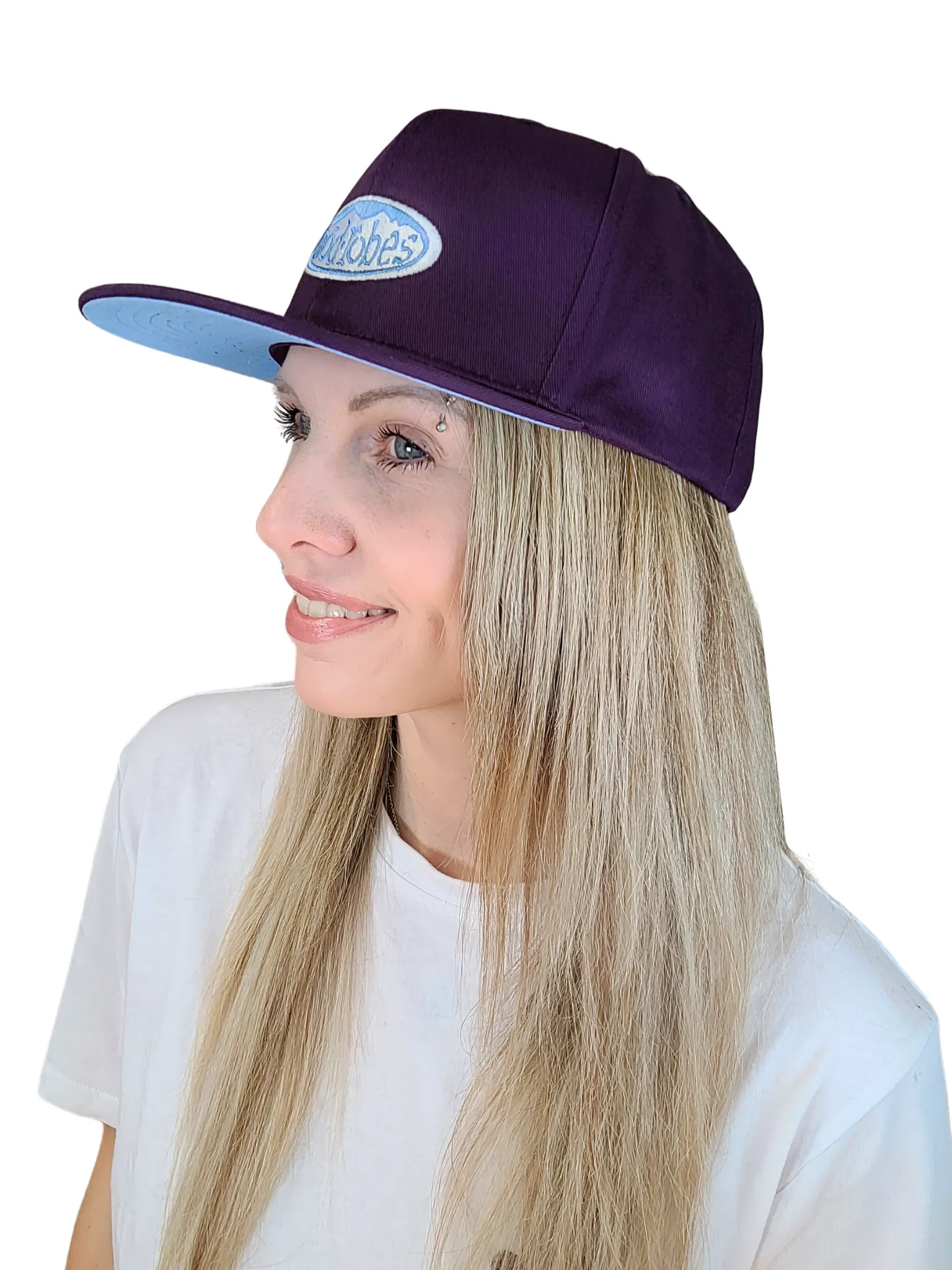 Purple Snapback sold by Modrobes product image thumbnail 3