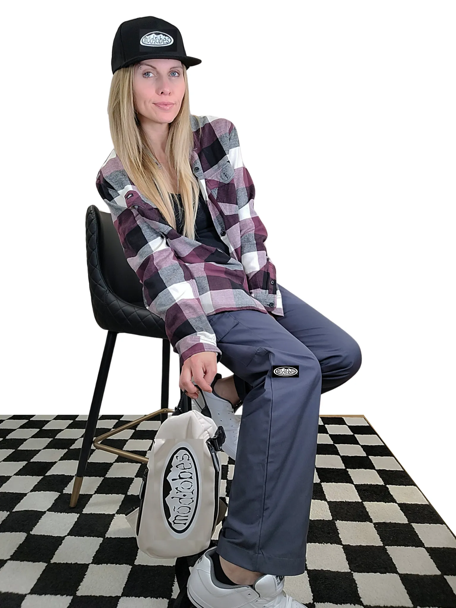 Adult Charcoal Grey Cargo Pants sold by Modrobes product image thumbnail 2