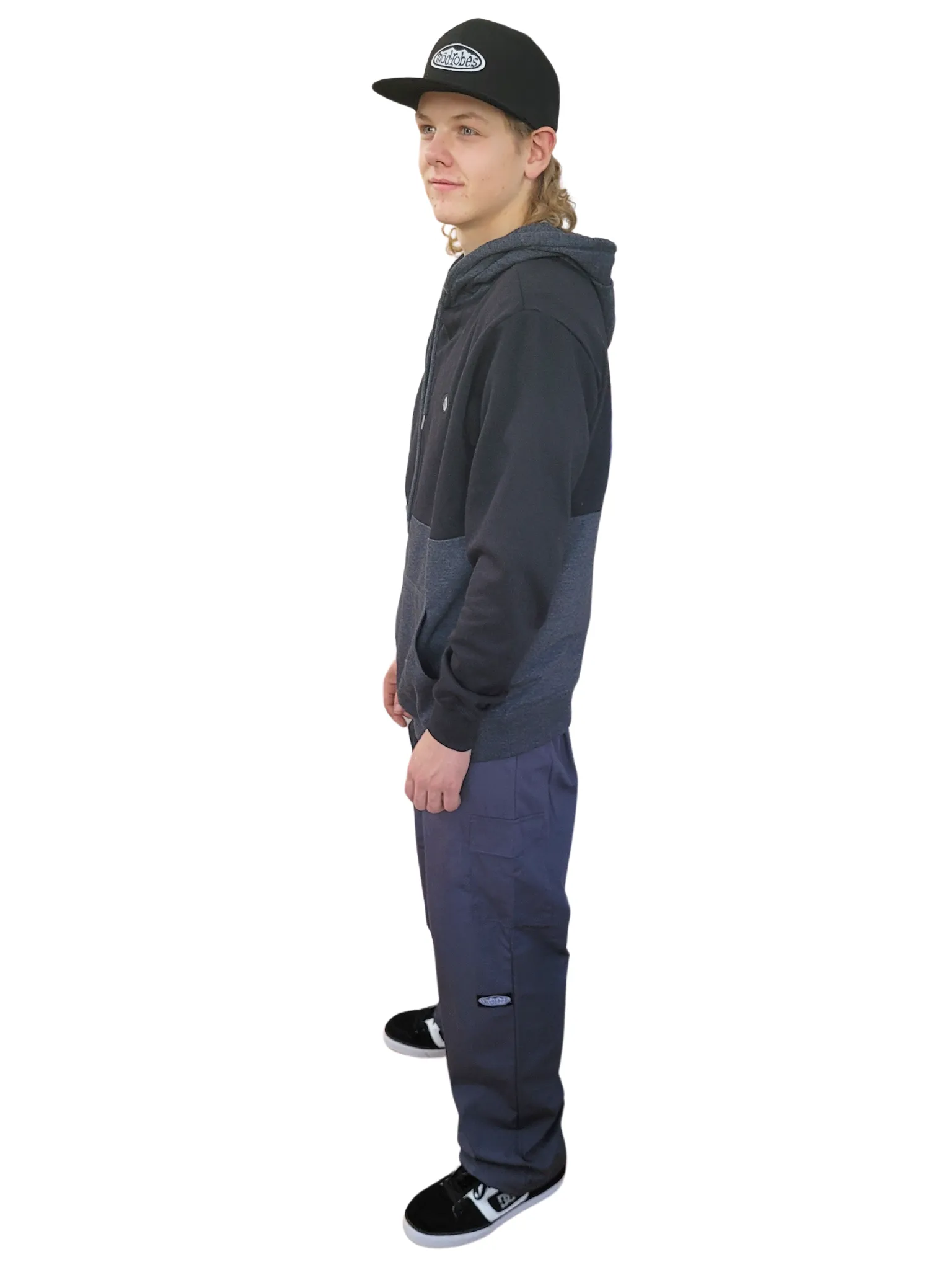 Adult Charcoal Grey Cargo Pants sold by Modrobes