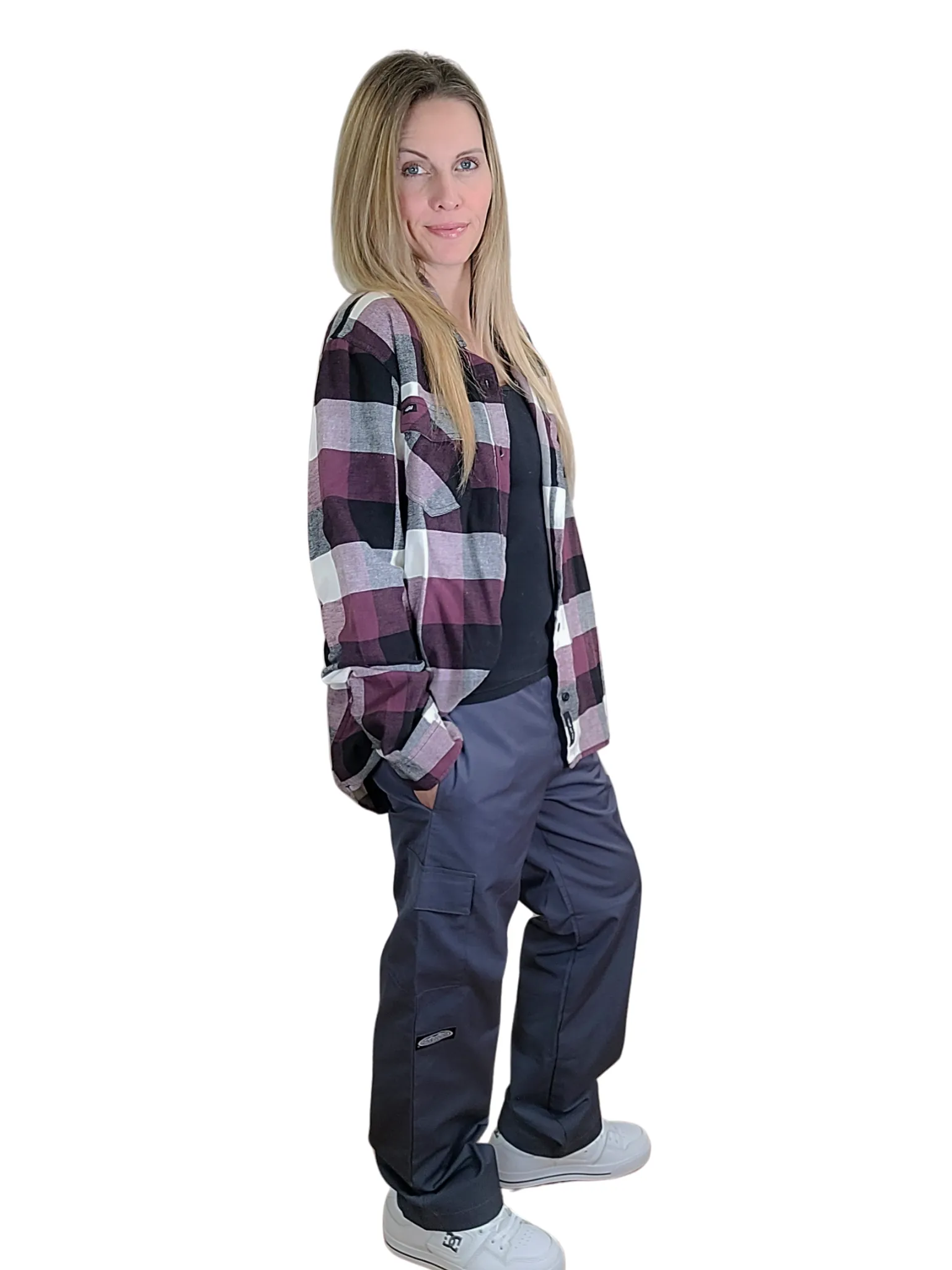 Adult Charcoal Grey Cargo Pants sold by Modrobes product image thumbnail 3