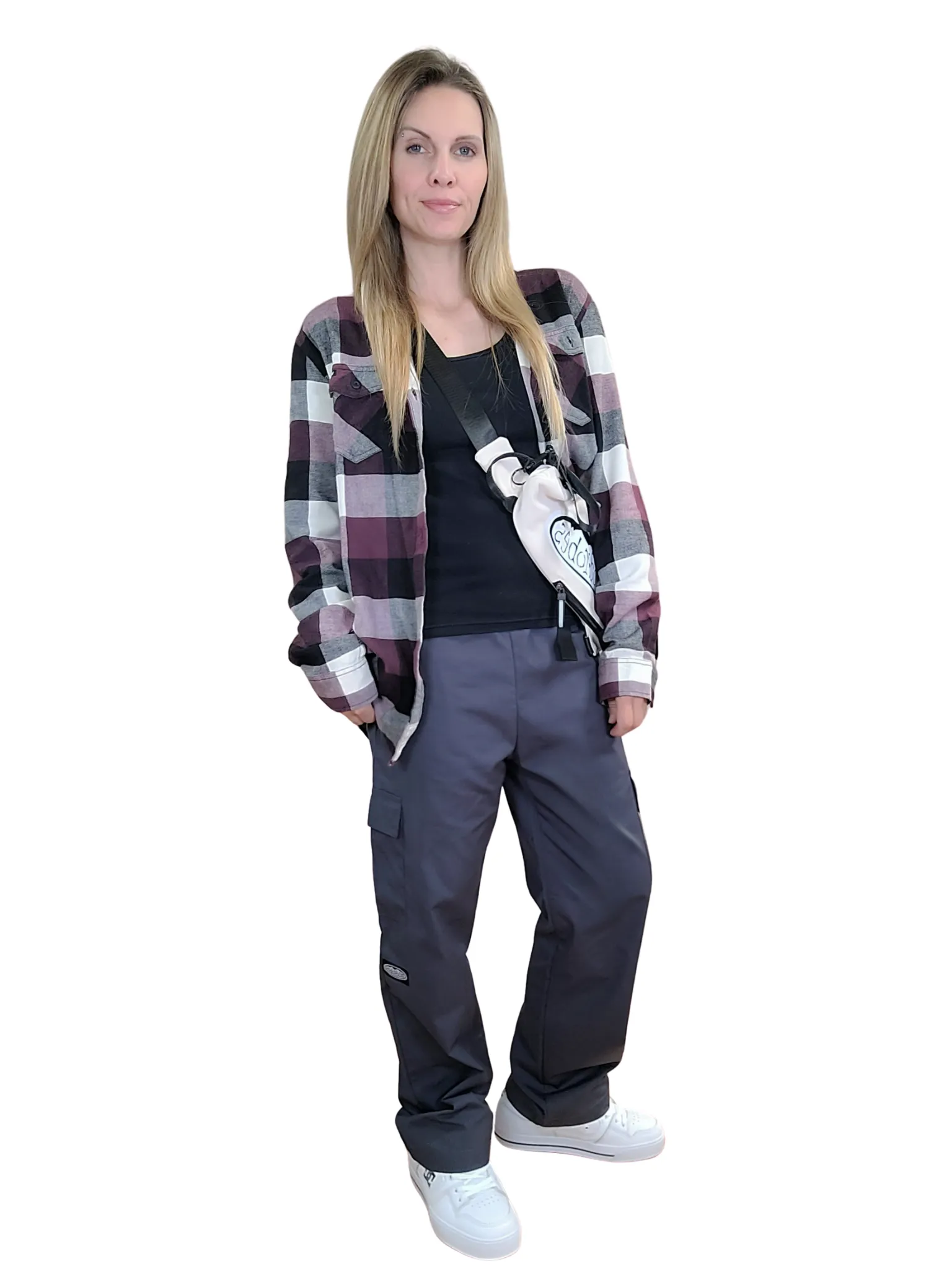 Adult Charcoal Grey Cargo Pants sold by Modrobes product image thumbnail 4