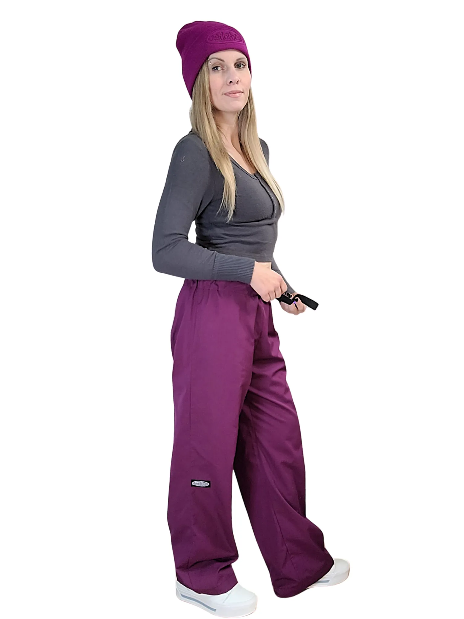 Adult Purple Wideleg Pants sold by Modrobes