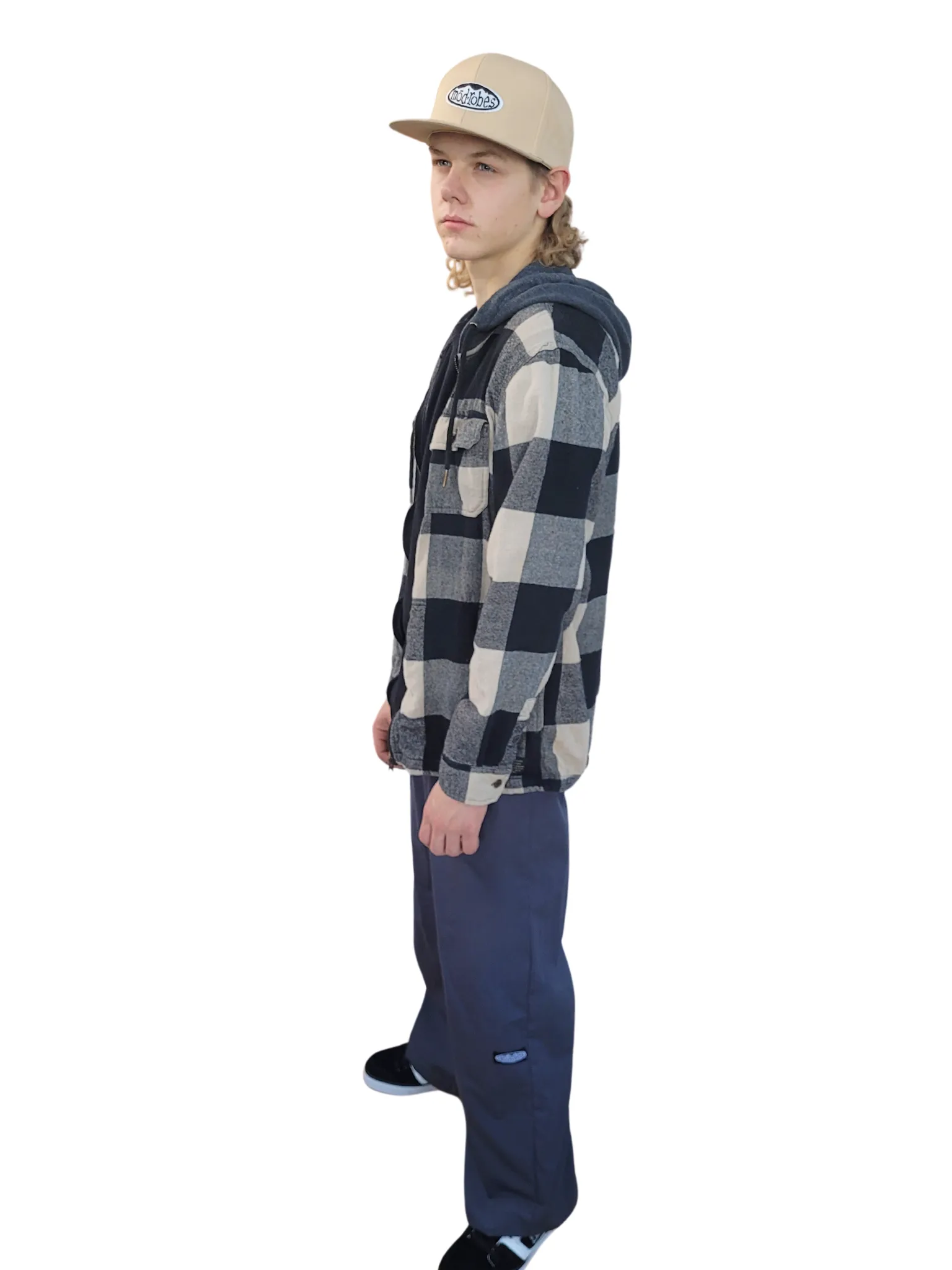 Adult Charcoal Wideleg Pants sold by Modrobes