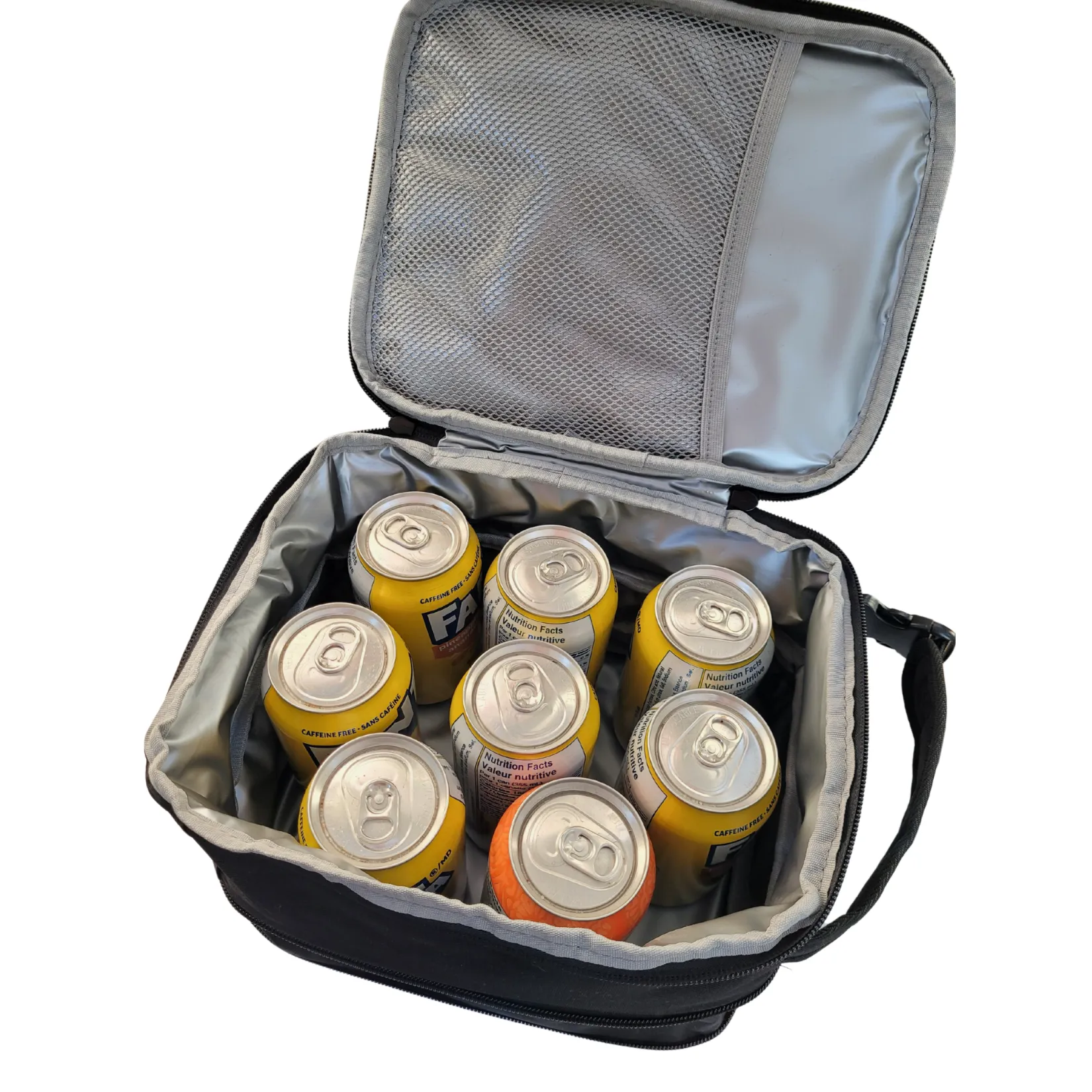 Black and Yellow Snack Buddy Lunch Bag sold by Modrobes product image thumbnail 2