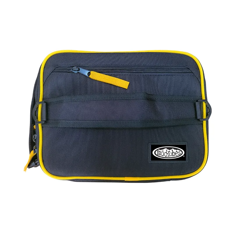 Black and Yellow Snack Buddy Lunch Bag made by Modrobes