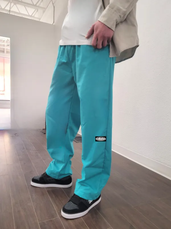 Adult Turquoise Original Lounge Pants + Side Pockets made by Modrobes