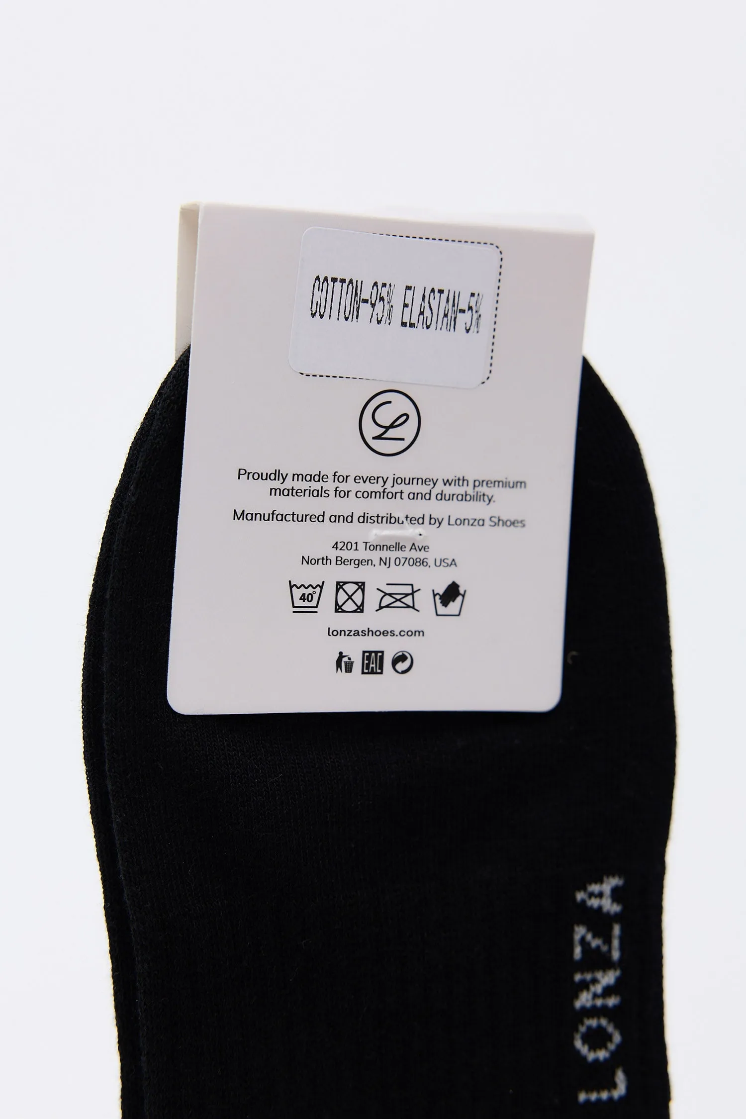 Night Black Men Cotton Socks sold by Lonza product image thumbnail 4