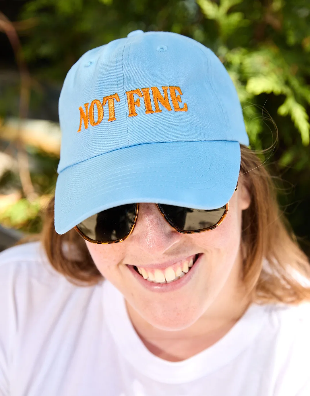 Not Fine Hat sold by Social Goods product image thumbnail 2