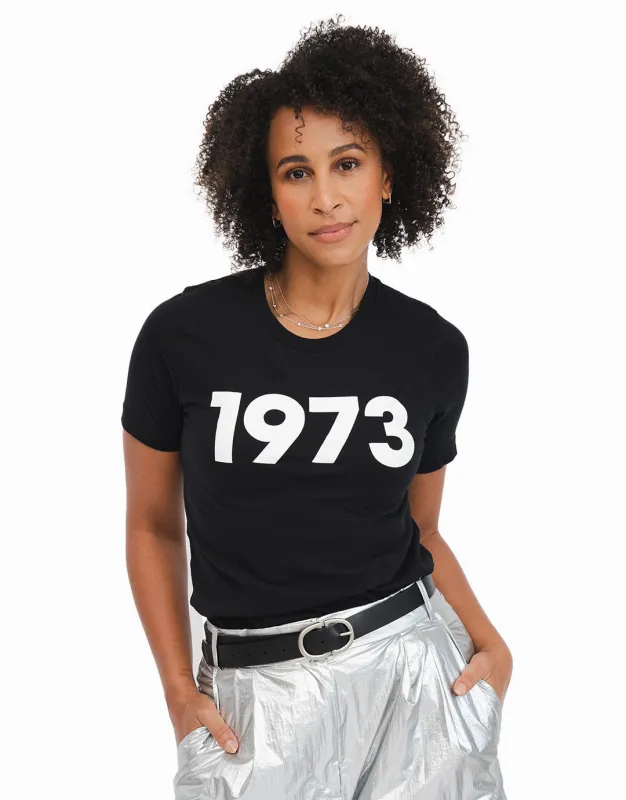 Classic 1973 Tee - Black made by Social Goods