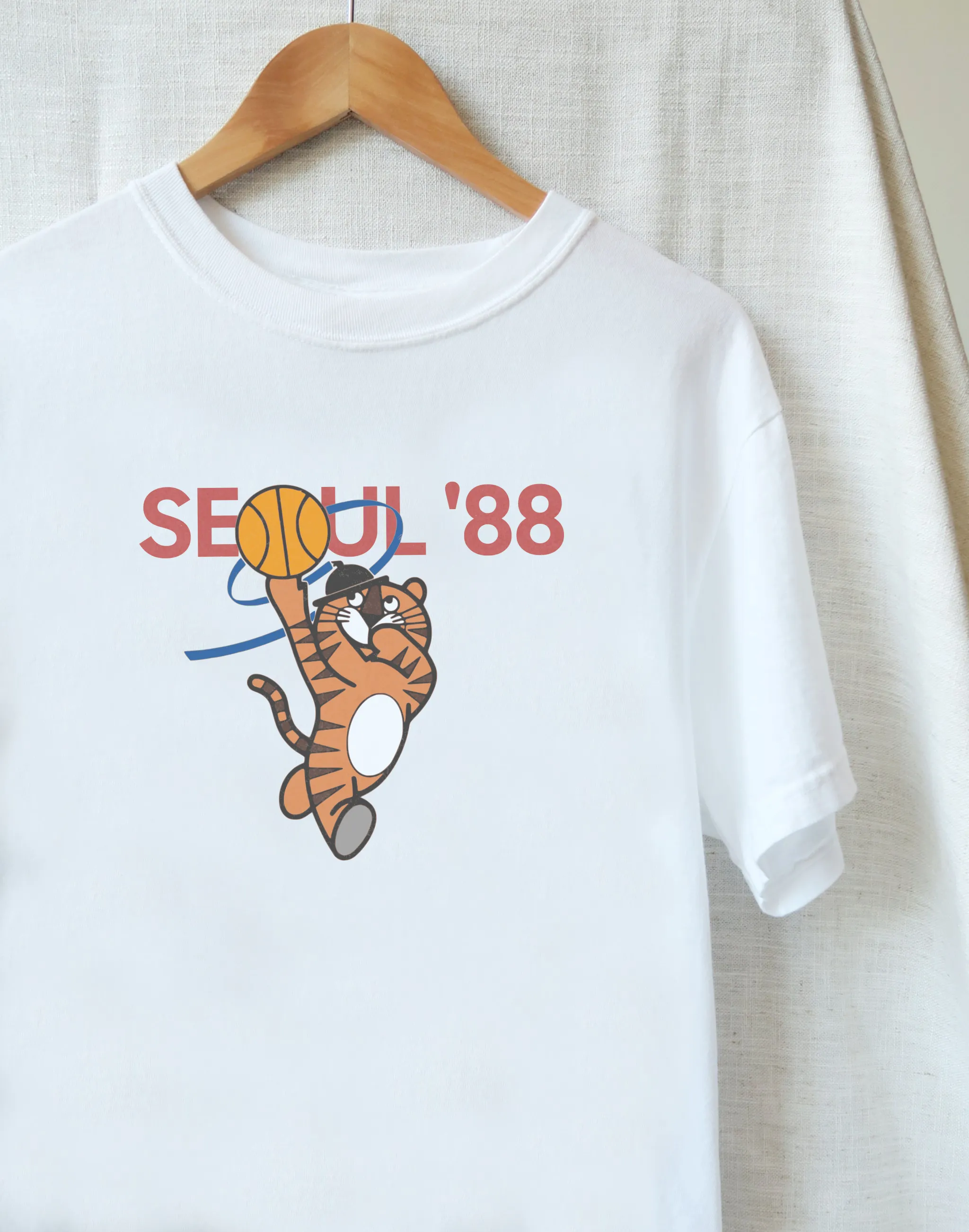 1988 Hodori Hoops Vintage Wash T-Shirt sold by Joseph + Sue
