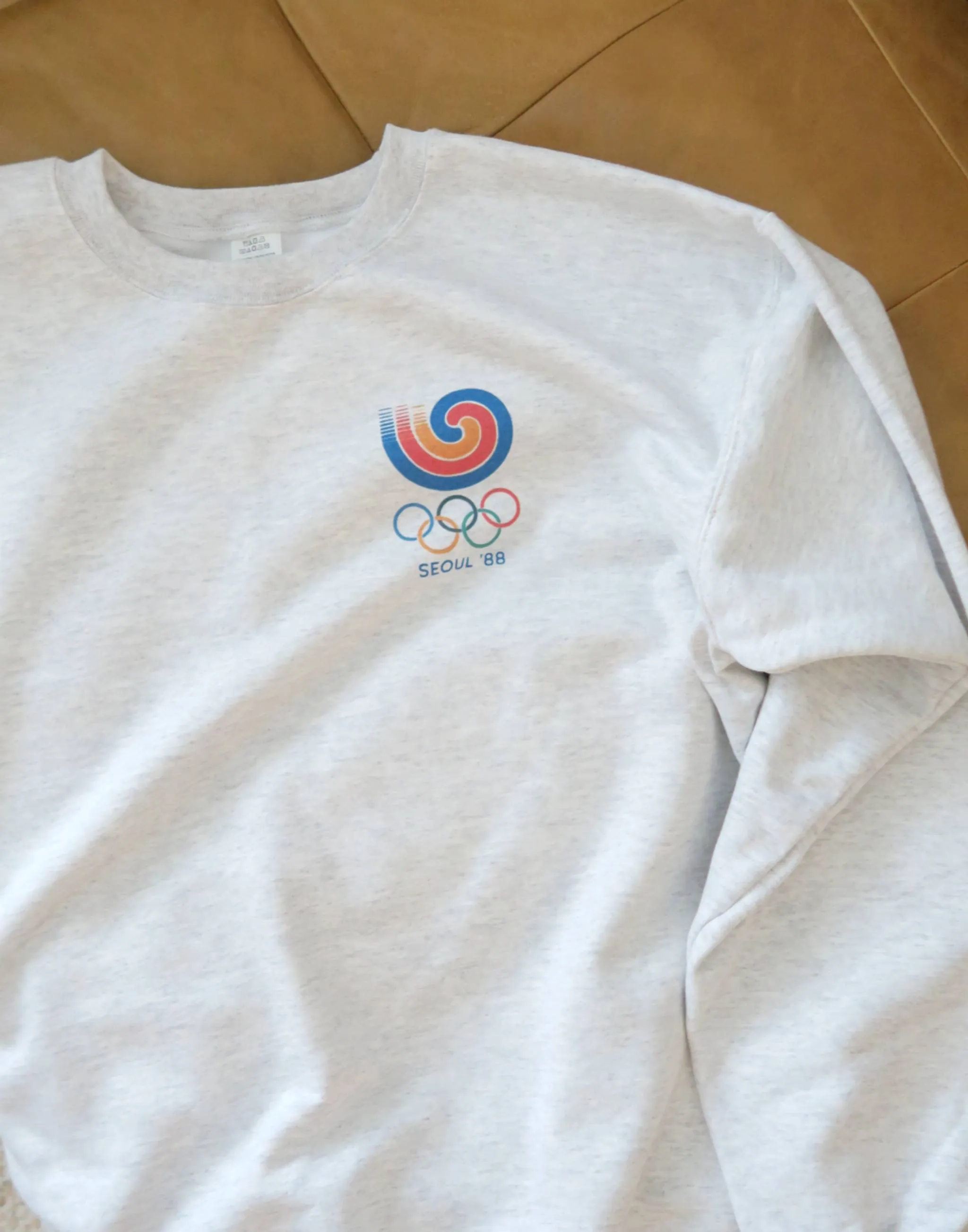 1988 Seoul Olympics Vintage Inspired Cotton Heavy Crew Sweatshirt sold by Joseph + Sue product image thumbnail 2