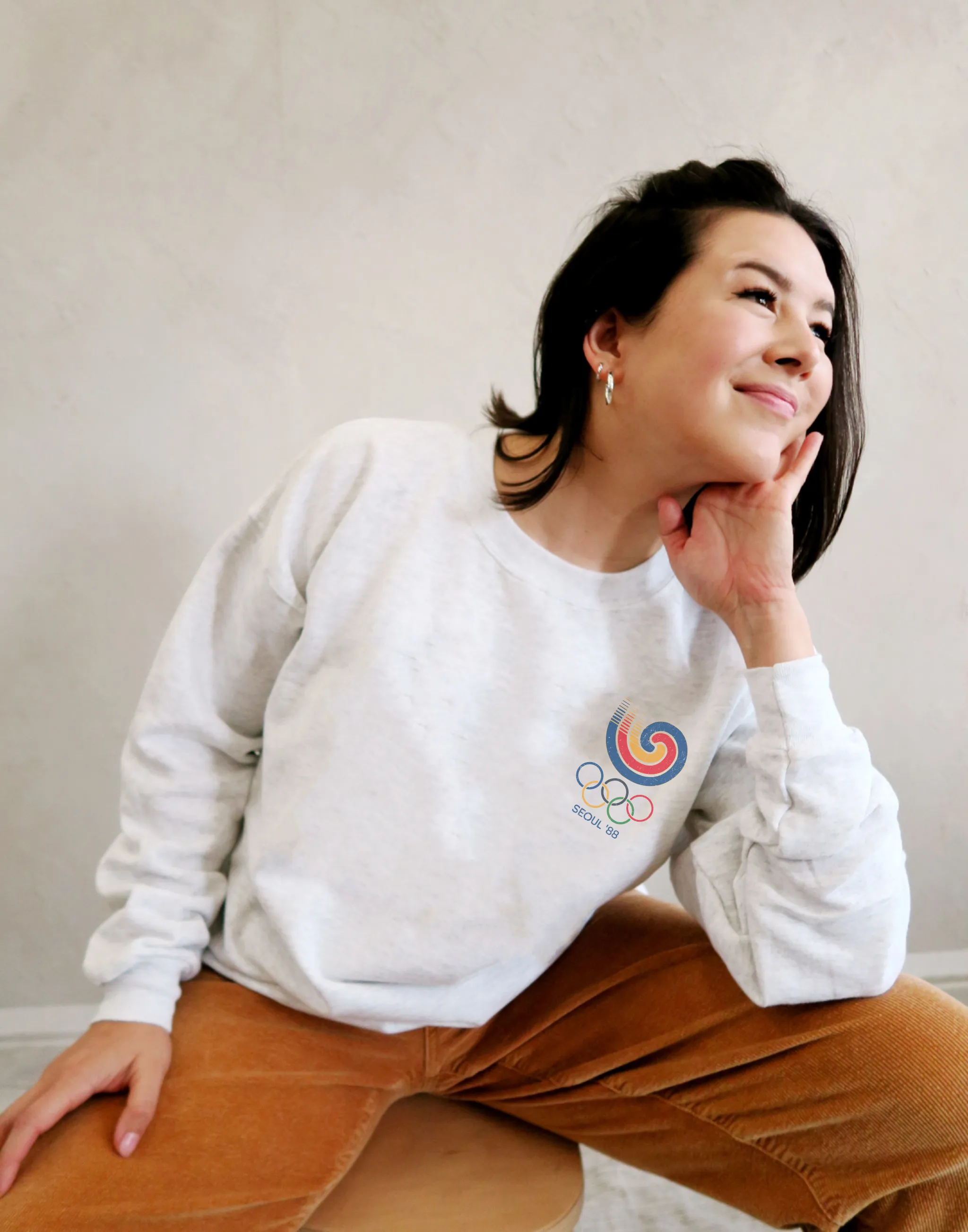 1988 Seoul Olympics Vintage Inspired Lightweight Sweatshirt sold by Joseph + Sue product image thumbnail 5