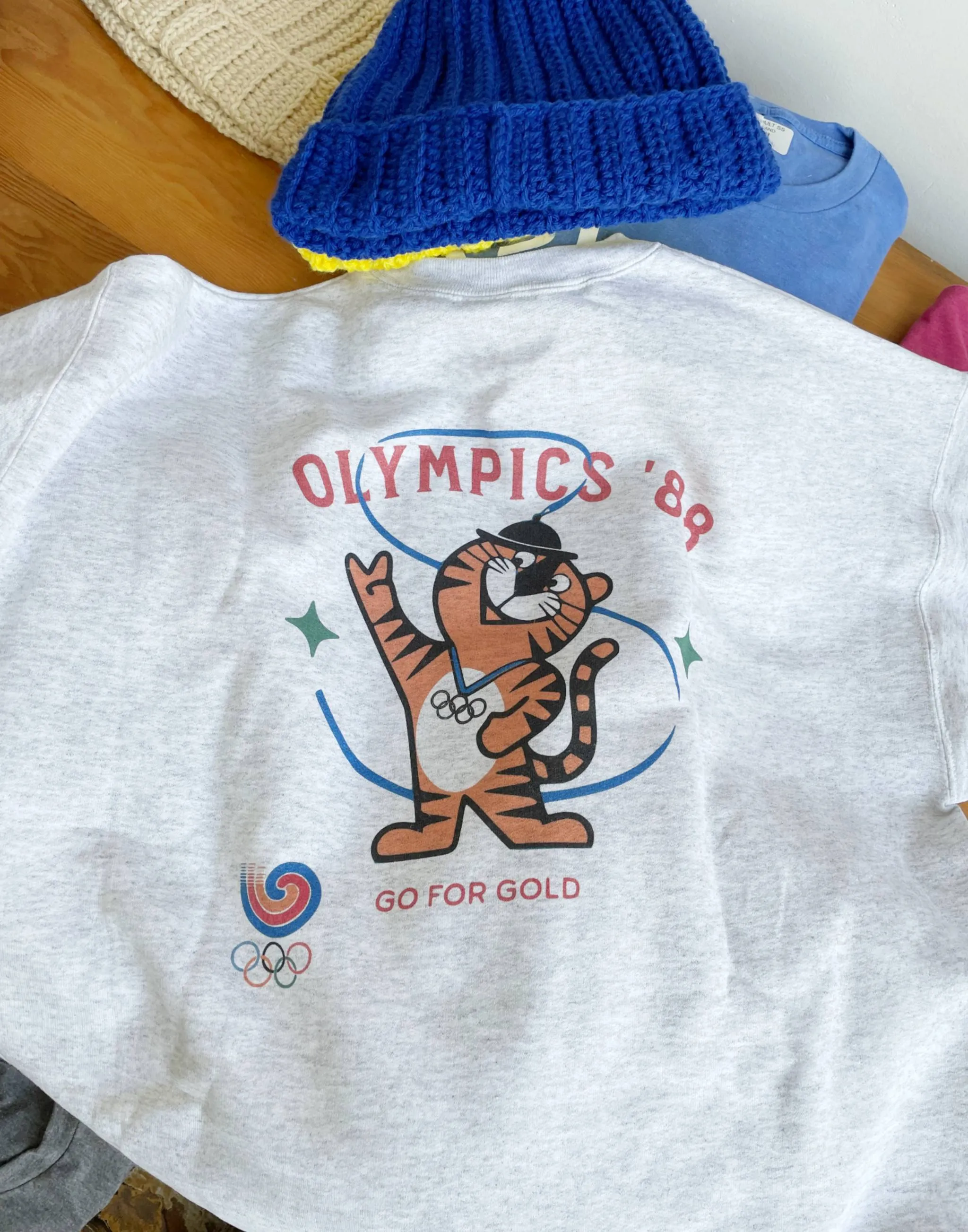 1988 Seoul Olympics Vintage Inspired Lightweight Sweatshirt sold by Joseph + Sue product image thumbnail 2