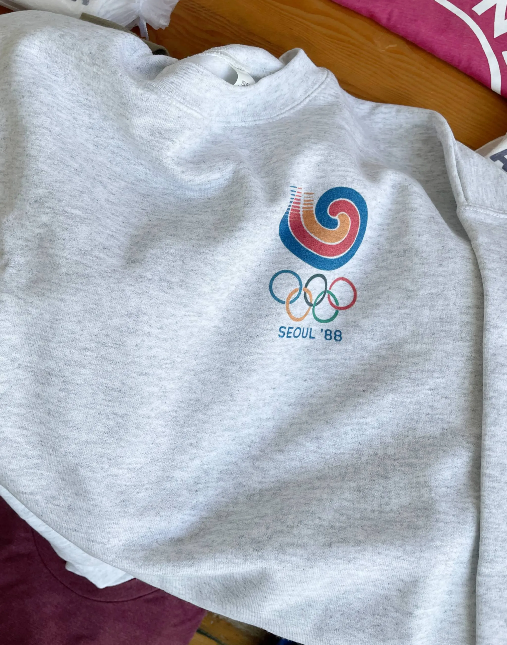 1988 Seoul Olympics Vintage Inspired Lightweight Sweatshirt sold by Joseph + Sue