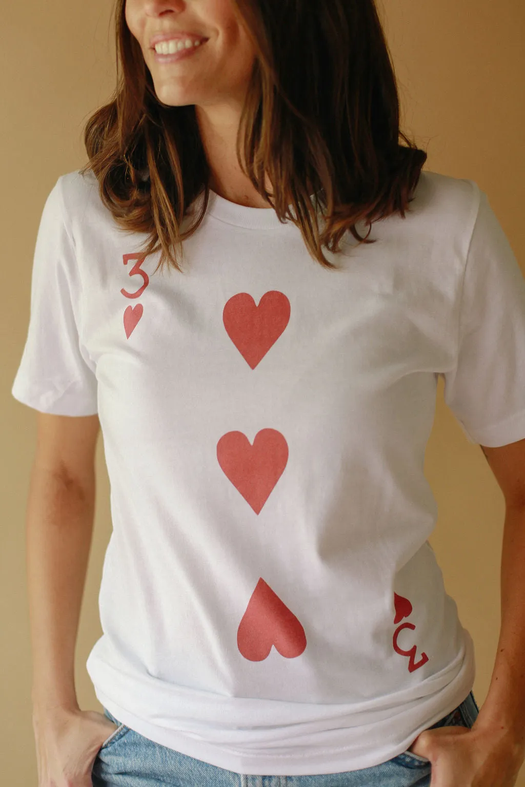 3 of Hearts, Valentine T-Shirt sold by Joseph + Sue product image thumbnail 3