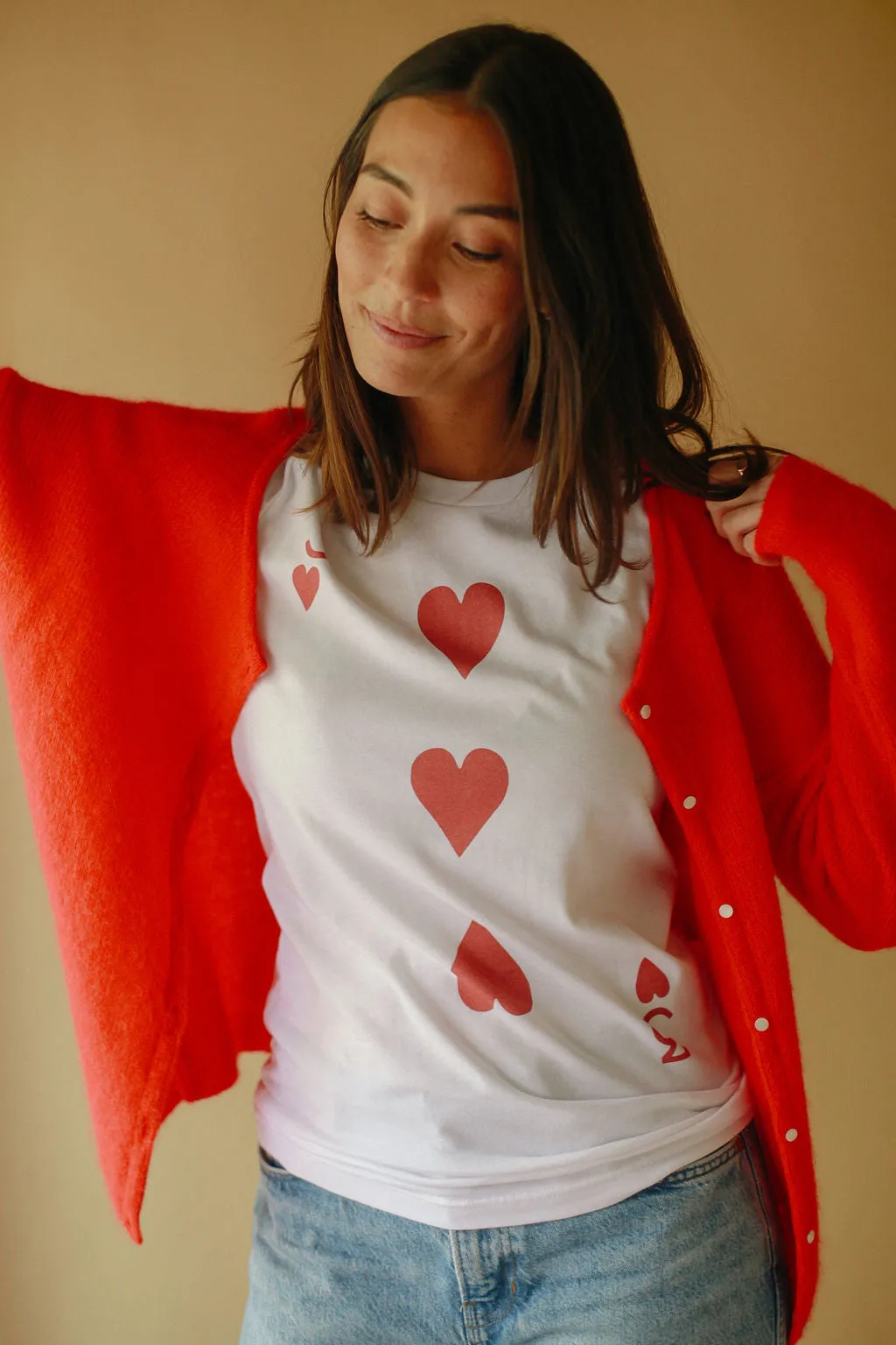 3 of Hearts, Valentine T-Shirt sold by Joseph + Sue product image thumbnail 4