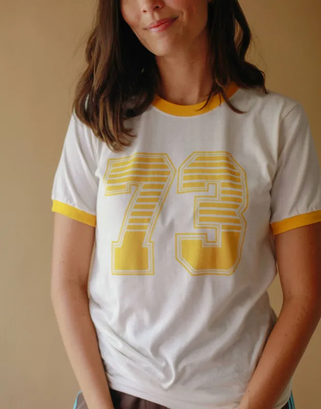 Sale- 1973 Ringer T-Shirt made by Joseph + Sue