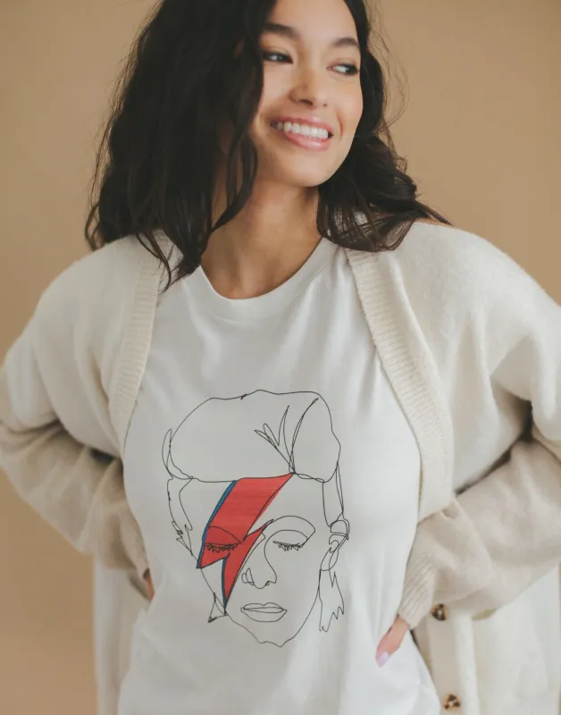 Sale- Aladdin Sane T-Shirt, X-LARGE made by Joseph + Sue