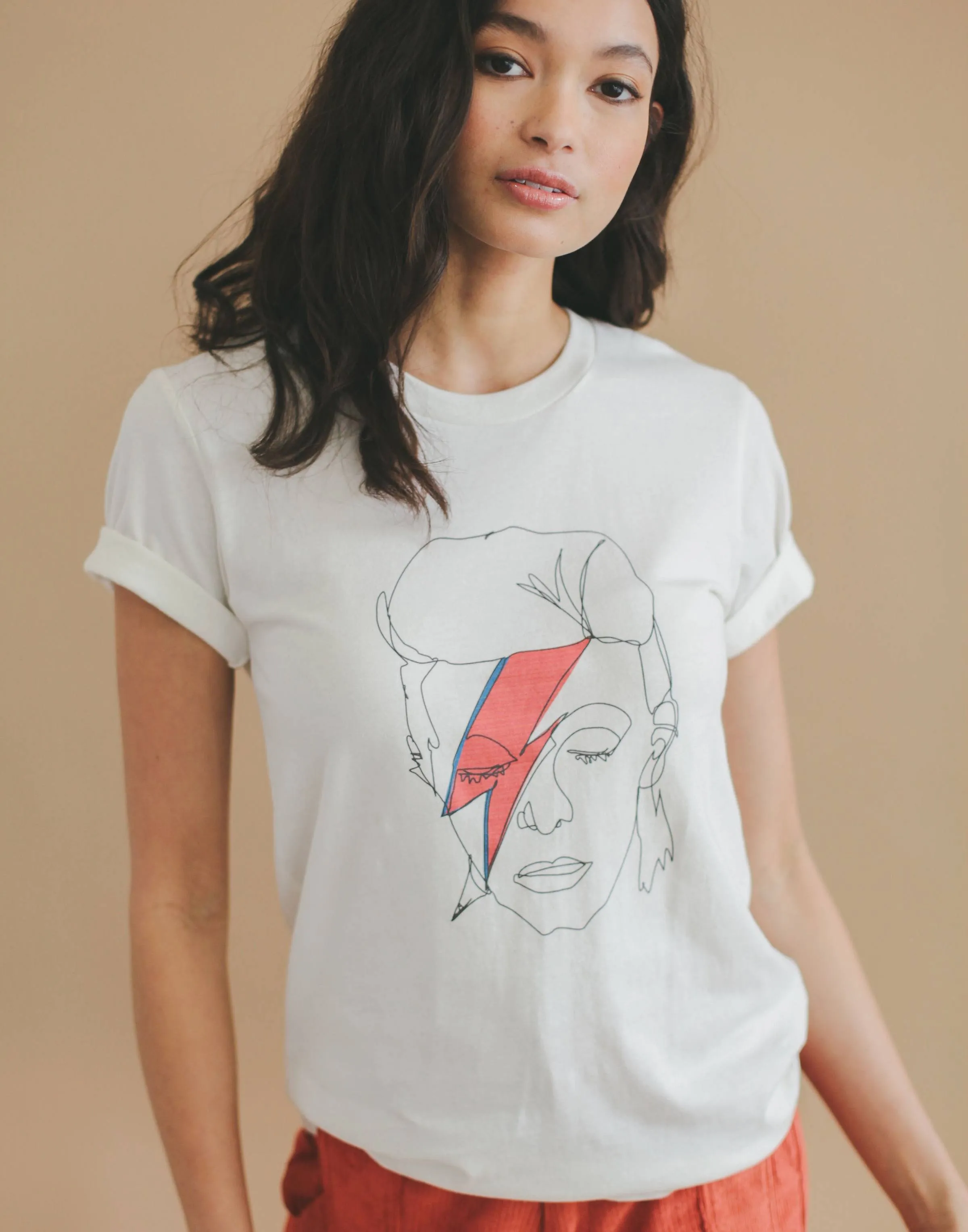 Sale- Aladdin Sane T-Shirt, X-LARGE sold by Joseph + Sue product image thumbnail 3