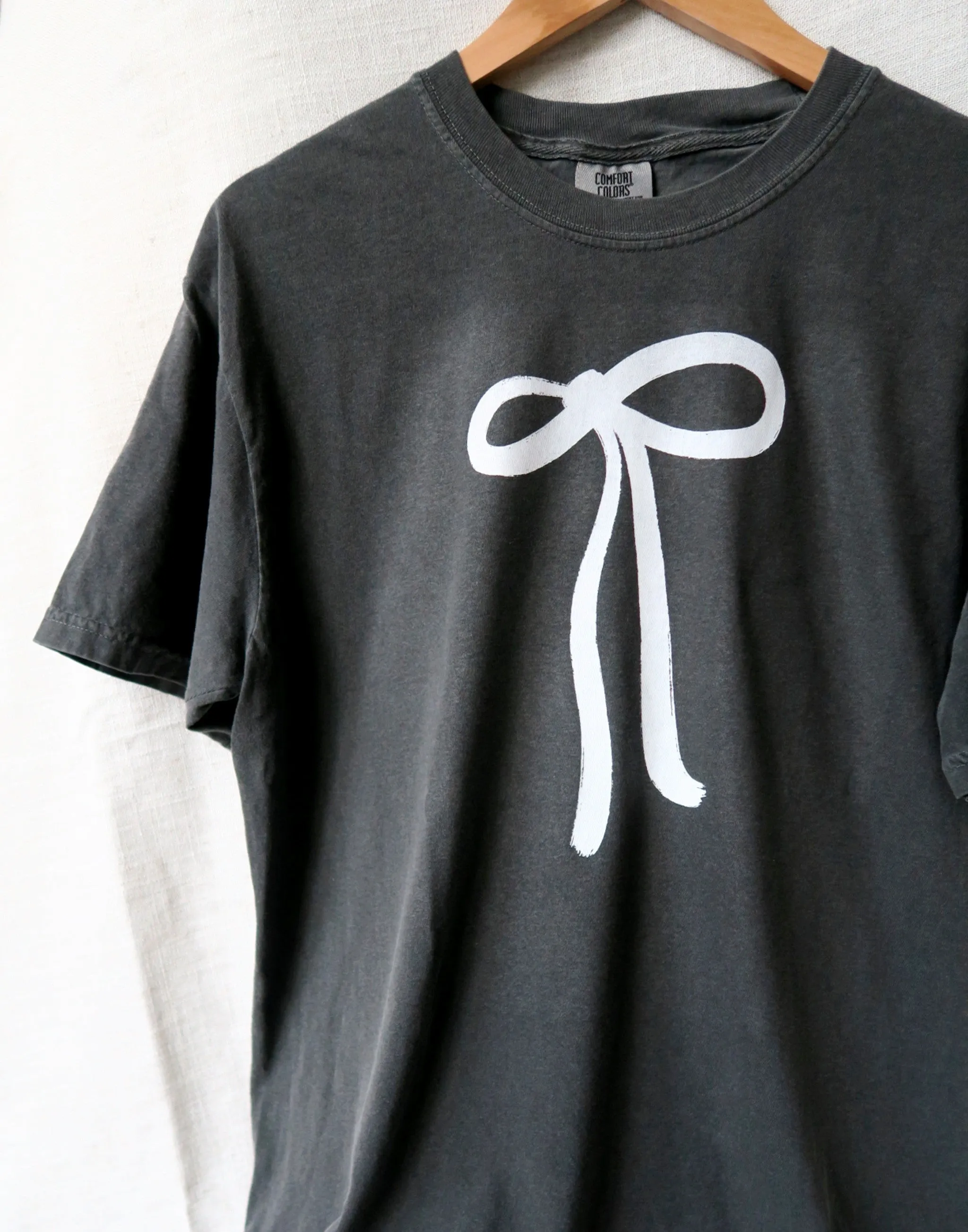 Sale- Big Bow, Vintage Wash T-Shirt, MEDIUM sold by Joseph + Sue product image thumbnail 2