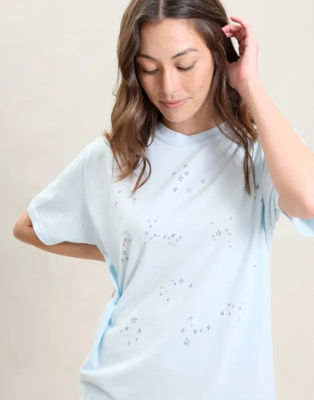 Count Your Stars Tee, Constellation Park Vintage Wash T-Shirt made by Joseph + Sue
