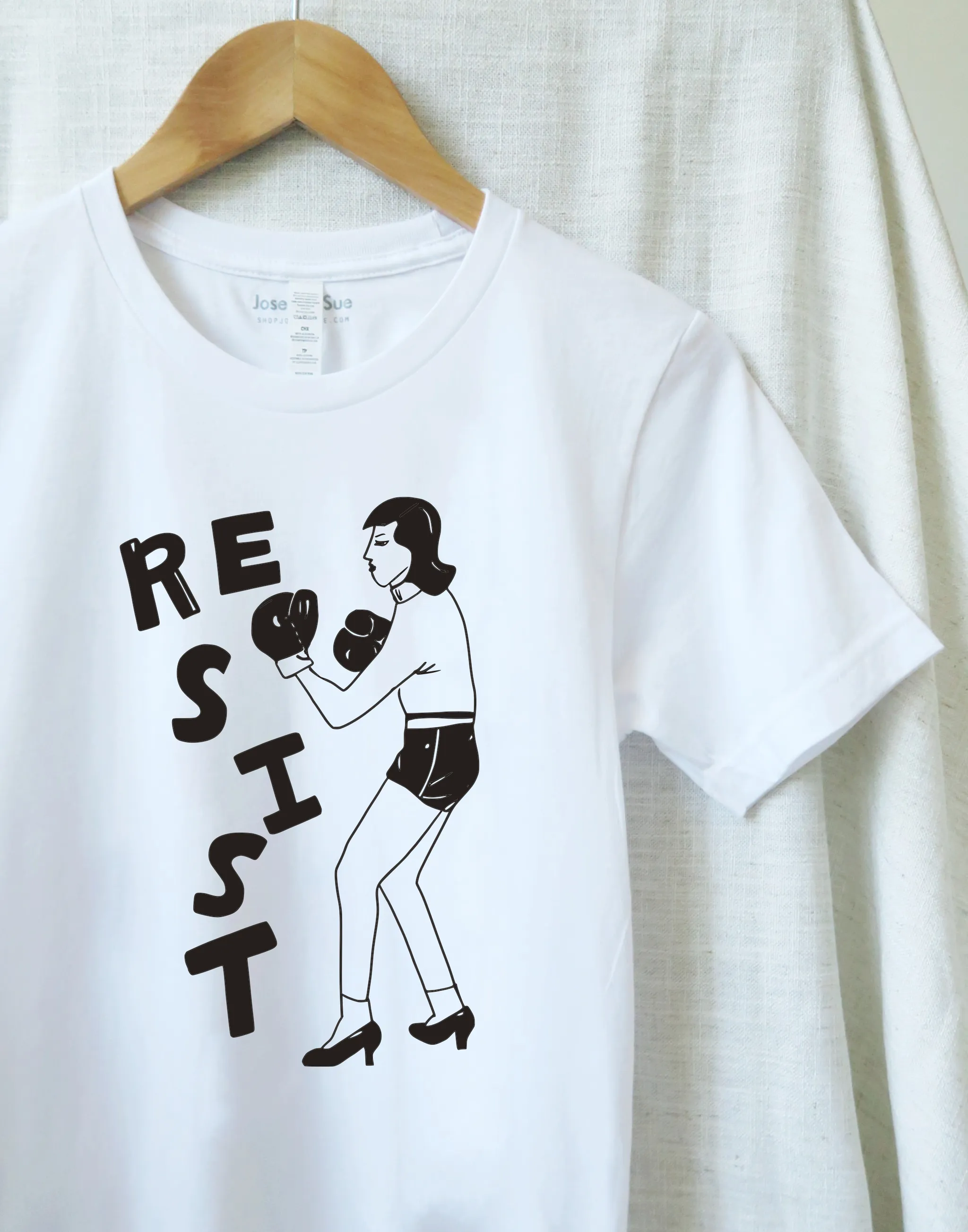 Resist, Vintage Wash T-Shirt sold by Joseph + Sue product image thumbnail 3