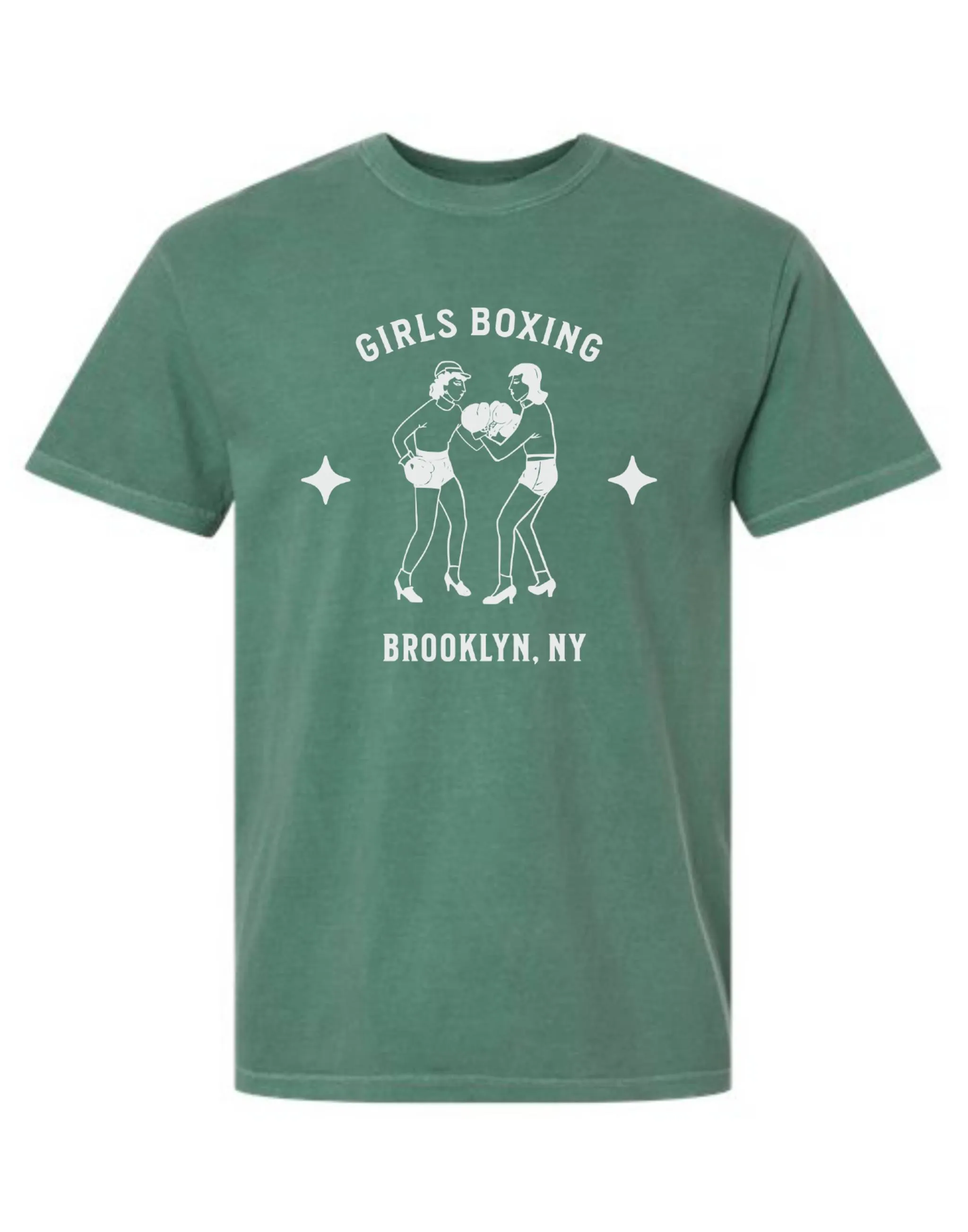 Brooklyn Girls Boxing Club, Vintage Wash T-Shirt sold by Joseph + Sue product image thumbnail 2