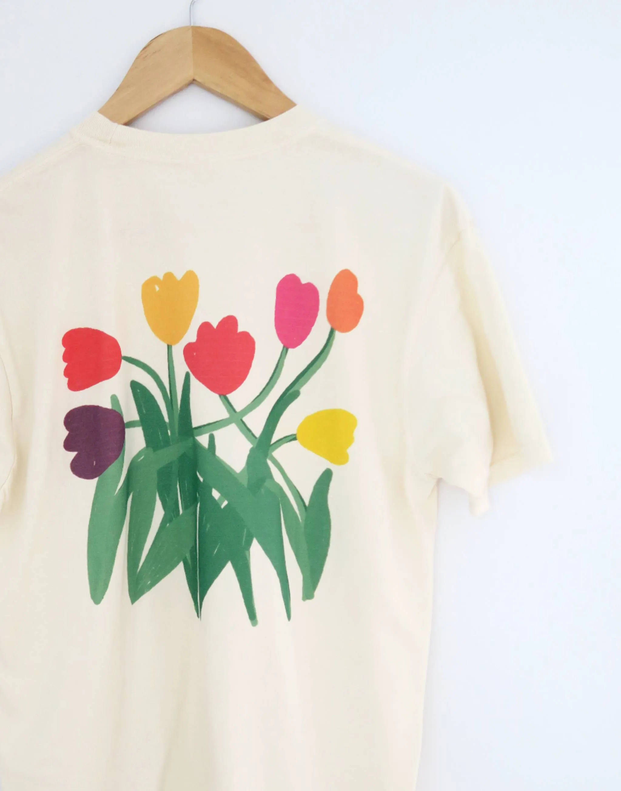 Tulips Tee, Vintage Wash T-Shirt sold by Joseph + Sue product image thumbnail 5